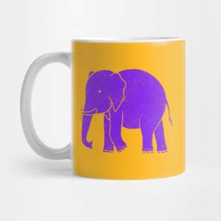 Purple Elephant Mug